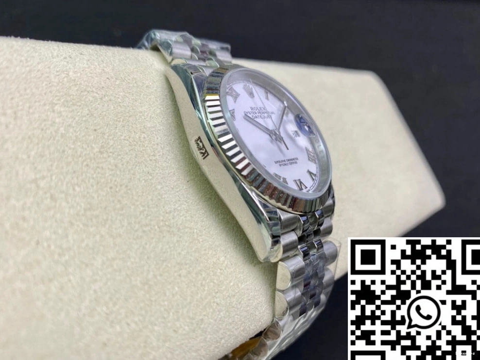 EW White Datejust Factory M126234-0025 Rolex Dial 0324